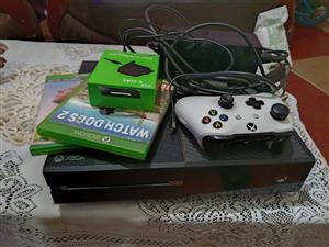 Xbox one used in a very good condition.