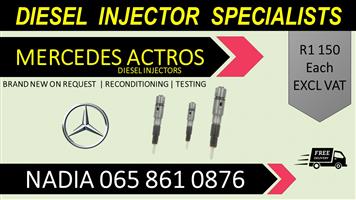MERCEDES ACTROS DIESEL INJECTORS FOR SALE OR TO RECON