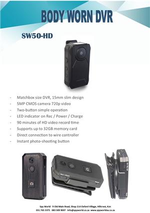 Body Worn DVR - SW50-HD