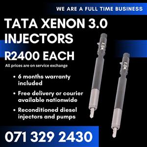 TATA XENON 3.0 INJECTORS FOR SALE WITH WARRANTY INCLUDED 