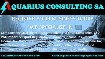 ACCOUNTING, BOOKKEEPING, COMPANY REGISTRATION, PAYROLL SERVICES, VAT REG