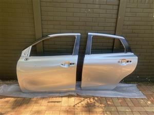 2024 TOYOTA STARLET LEFT FRONT AND REAR DOOR SHELLS FOR SALE