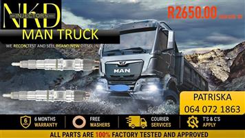 MAN TRUCK - FREE DELIVERY DIESEL INJECTORS ON RECON 