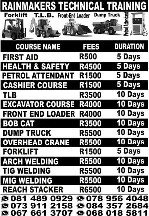 Forklift Training 2023 Registration open