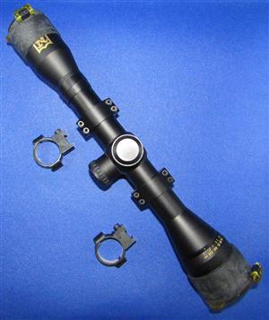 Nikko Stirling New Gold Crown Airking 4x32AO Rifle Scope