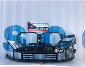 BMW G09 XM front bumper with left bumper support (2023)