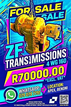Zf 4wg160 Transmission for sale