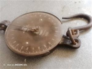 ANTIQUE SALTERS SCALE