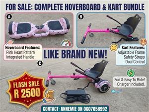 Hoverboard and hoverboard cart