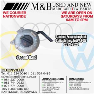 Coolant Expansion Tank (Second Hand)  Suitable for Audi A3-8V  2011-2019