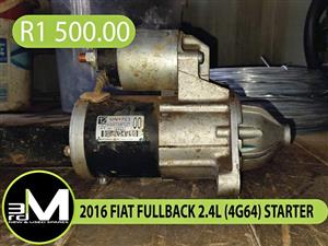2016 FIAT FULLBACK 2.4L (4G64) STARTER