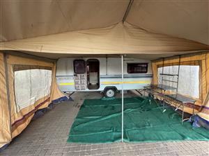 Sprite Caravan 6 sleeper 720kg