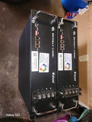 Lithium Batteries Shoto 5.12KWH SDC 10 box 5 