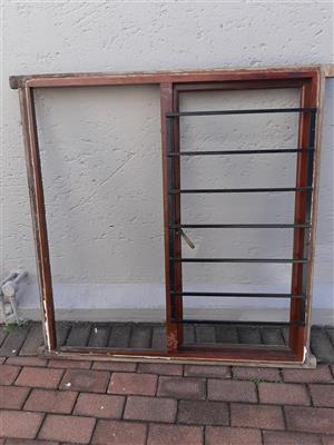 Wooden Windows Window Sills Burglar Gate 