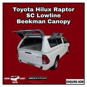 BRAND NEW Toyota Hilux SC Lowline Raptor Beekman Canopy 