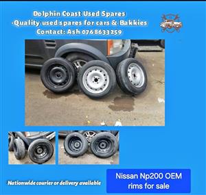 Nissan Np200 OEM rims for sale