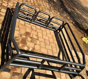 New Gd6 Double cab cattle rail