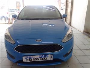 2018 FORD FOCUS 1.0 TURBO  AUTOMATIC  SUNROOF  PETROL LIGHT BLUE COLOR  63.000KM 