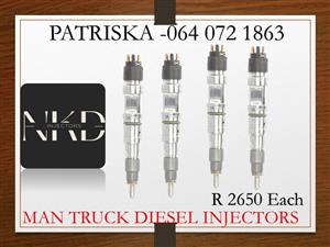 MAN TRUCK DIESEL INJECTORS FOR SALE