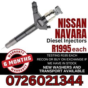 Nissan Navara diesel injectors for sale