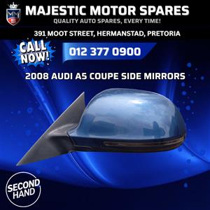 2008 Audi A5 coupe door mirrors - used