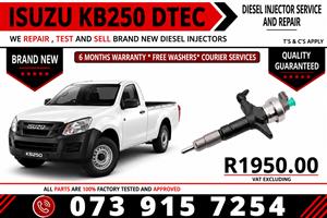 _Isuzu_KB250_DTEC_Diesel_Fuel_Injectors 