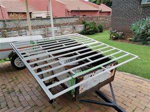 Security Gate with Frame