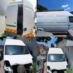 white Nissan Interstar stripping for parts