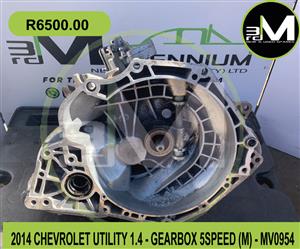 GEARBOX - CHEVROLET UTILITY 1.4