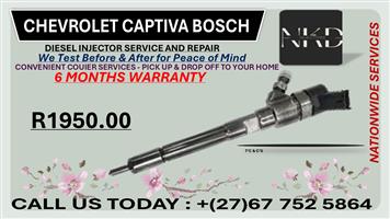 Chevrolet Captiva Bosch Diesel Fuel Injectors