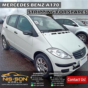 MERCEDES BENZ A170 STRIPPING FOR SPARES
