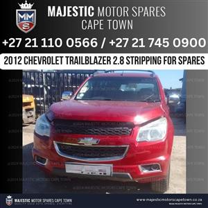 2012 Chevrolet Trailblazer 2.8 - stripping for spares and parts