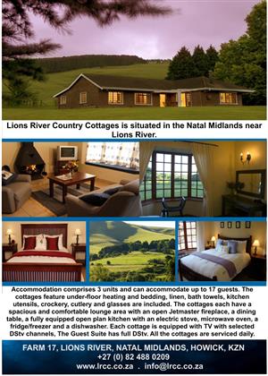 Lions River Country Cottage Junk Mail