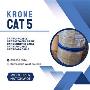 Krone CAT 5 UTP/LAN/Ethernet/Data/ Network Cable