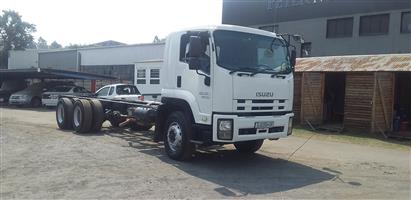 2016 ISUZU FVM1200 CHASSIS CAB 