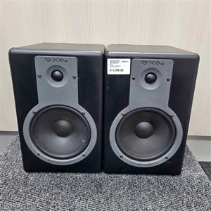 M-Audio Studiophile BX8a Deluxe active studio monitors.