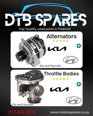 Alternators for Kia and Hyundai