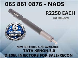 TATA XENON 3,0 DIESEL INJECTORS FOR SALE/ RECON WITH WARRANTY NELSPRUIT