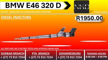 BMW E46 320 D Diesel Injectors 
