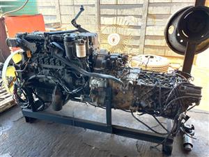 DAF CF75.310 PE228C Engine With ZF Ecosplit Gearbox