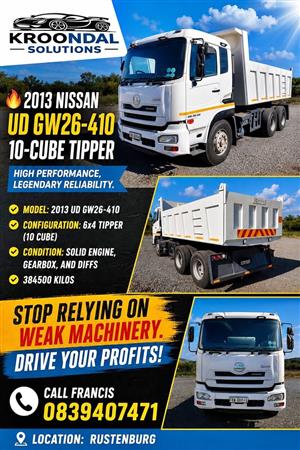 2013 Nissan UD GW26-410