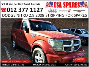 Dodge Nitro 2.8 2008 stripping for spares