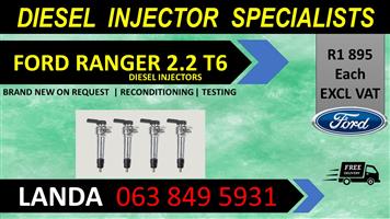 FORD RANGER 2.2 T6 DIESEL INJECTORS KRUGERSDORP