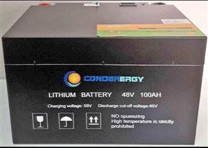 48v 100ah Lithium Battery,  New sealed in box with FREE DELIVERY