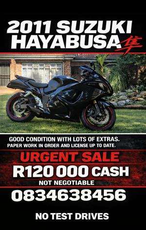 Suzuki hayabusa 1300 