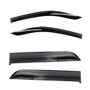 Gloss Black Windshields for Toyota Hilux Revo Super 2.5 Double Cab (Front & Rear)