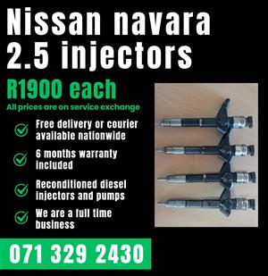 NISSAN NAVARA YD25 INJECTORS FOR SALE WITH WARRANTY 
