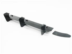VW Golf Mk7 R Gloss Black Add-on Rear Bumper Diffuser
