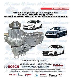 Water pump complete with housing for Audi Ford Seat VW F