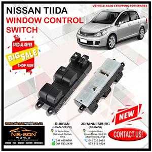 NISSAN TIIDA WINDOW CONTROL SWITCH